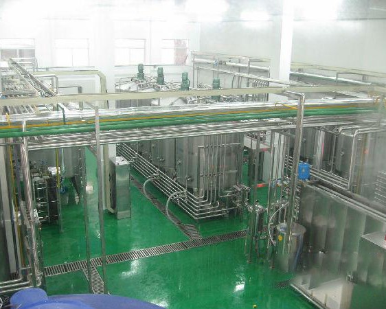 果汁、茶、糧食飲料加工成套生產(chǎn)線